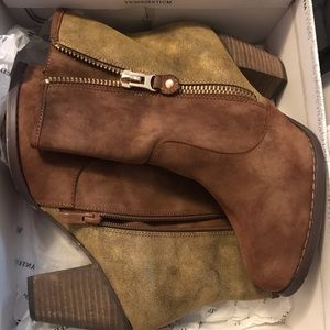 Wanted Starla boots brown 8.5